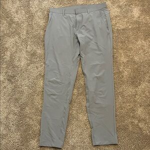 Fabletics Men's Light Gray Chinos